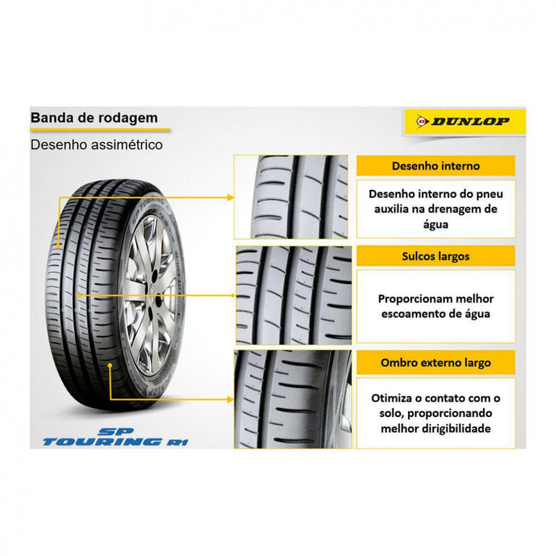 Pneu 185/65R14 Dunlop SP Touring T1 86T
